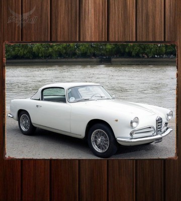 Металлическая табличка Alfa Romeo 1900 Super Sprint (1484) 002